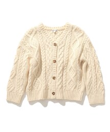 SHOO・LA・RUE | 【110-140cm】ケーブルニットカーデ(カーディガン/ボレロ)