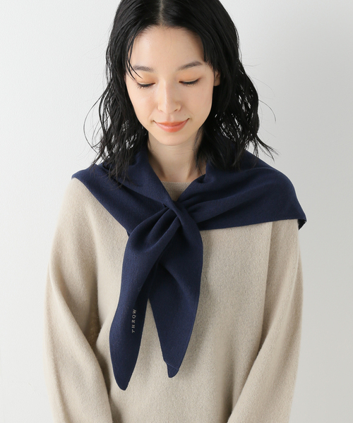 セール】【THROW/スロー】Triangle Knit スカーフ（マフラー