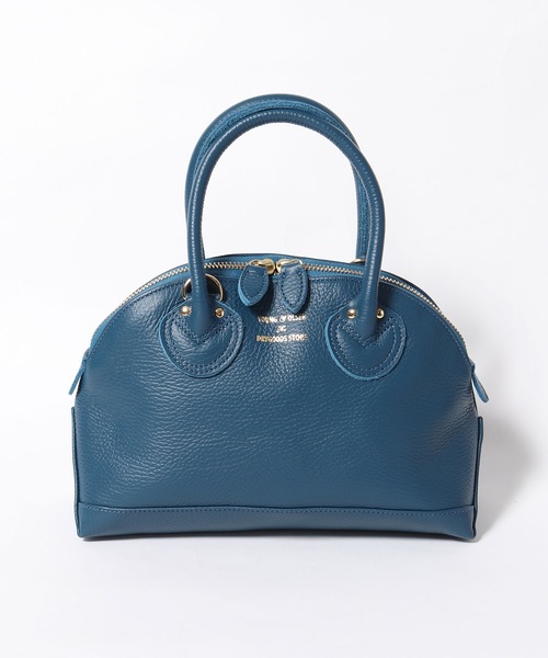 YOUNG&OLSEN The DRYGOODS STORE（ヤングアンドオルセン）の「YOUNG & OLSEN/ヤングアンドオルセン EMBOSSED LEATHER ZIP BOAT BAG S ハンドバッグ ボストンバック（ハンドバッグ・レディース・ベージュ/ブラウン/ピンク/レッド/ブルー/ブラック・FREE）」の7枚目の写真