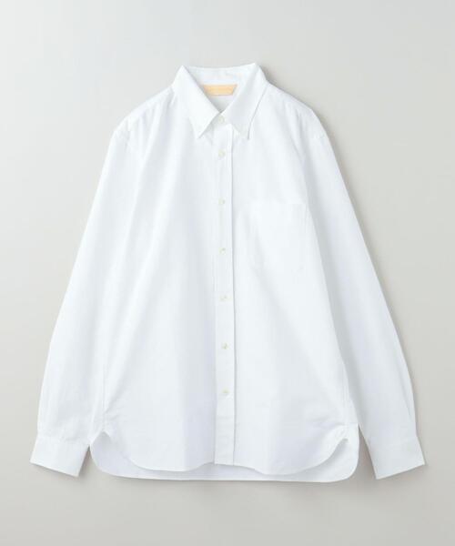 The Stylist Japan(ザスタイリストジャパン)の「<The StylistJapan> OXFORD BD SHIRT/シャツ(シャツ/ブラウス・メンズ・ホワイト・M/L)」の1枚目の写真