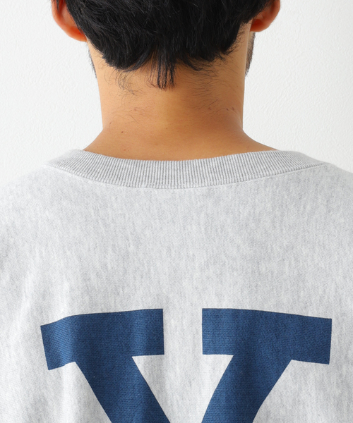 JOURNAL STANDARD(ジャーナルスタンダード)の「【YALE×JOURNAL STANDARD】別注 ヘンリーネックスウェット(スウェット・メンズ・アイボリー/ブラック系その他・MEDIUM/LARGE)」の12枚目の写真