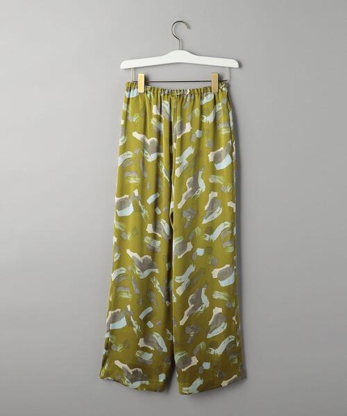 BEAUTY&YOUTH UNITED ARROWS（ビューティーアンドユースユナイテッドアローズ）の「ブラッシュ ドローペイント パンツ -ウォッシャブル-（その他パンツ・レディース・イエロー/ブラック・M/S）」の3枚目の写真