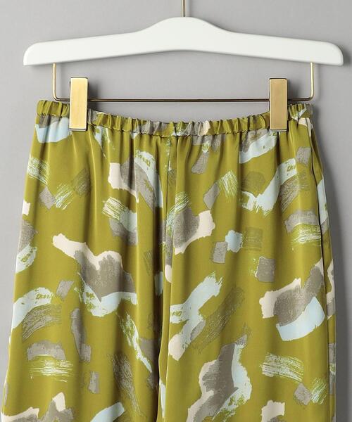 BEAUTY&YOUTH UNITED ARROWS（ビューティーアンドユースユナイテッドアローズ）の「ブラッシュ ドローペイント パンツ -ウォッシャブル-（その他パンツ・レディース・イエロー/ブラック・M/S）」の5枚目の写真