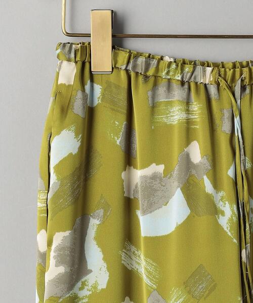BEAUTY&YOUTH UNITED ARROWS（ビューティーアンドユースユナイテッドアローズ）の「ブラッシュ ドローペイント パンツ -ウォッシャブル-（その他パンツ・レディース・イエロー/ブラック・M/S）」の6枚目の写真