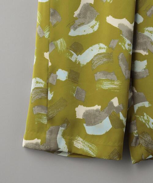 BEAUTY&YOUTH UNITED ARROWS（ビューティーアンドユースユナイテッドアローズ）の「ブラッシュ ドローペイント パンツ -ウォッシャブル-（その他パンツ・レディース・イエロー/ブラック・M/S）」の7枚目の写真