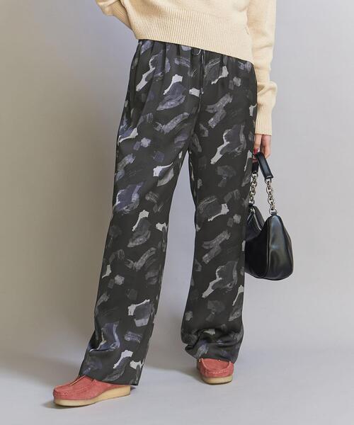 BEAUTY&YOUTH UNITED ARROWS（ビューティーアンドユースユナイテッドアローズ）の「ブラッシュ ドローペイント パンツ -ウォッシャブル-（その他パンツ・レディース・イエロー/ブラック・M/S）」の14枚目の写真