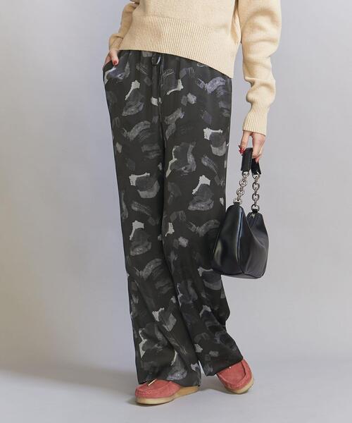 BEAUTY&YOUTH UNITED ARROWS（ビューティーアンドユースユナイテッドアローズ）の「ブラッシュ ドローペイント パンツ -ウォッシャブル-（その他パンツ・レディース・イエロー/ブラック・M/S）」の15枚目の写真