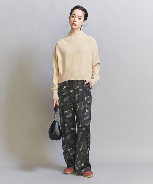 BEAUTY&YOUTH UNITED ARROWS（ビューティーアンドユースユナイテッドアローズ）の「ブラッシュ ドローペイント パンツ -ウォッシャブル-（その他パンツ・レディース・イエロー/ブラック・M/S）」の16枚目の写真