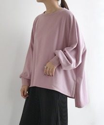 and it_ | ボリュームスリーブゆる裏起毛プルオーバー(スウェット)