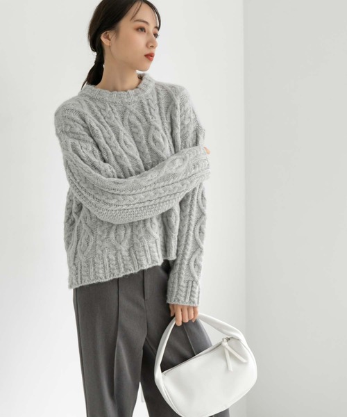 fifth（フィフス）の「▲ワンハンドルバッグ（ハンドバッグ・レディース・ホワイト/ブラック・FREE）」の2枚目の写真