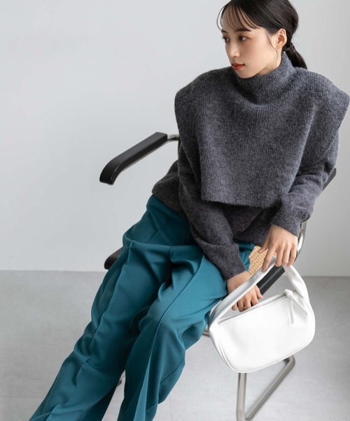 fifth（フィフス）の「▲ワンハンドルバッグ（ハンドバッグ・レディース・ホワイト/ブラック・FREE）」の11枚目の写真