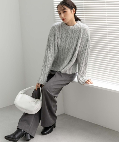 fifth（フィフス）の「▲ワンハンドルバッグ（ハンドバッグ・レディース・ホワイト/ブラック・FREE）」の9枚目の写真