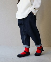 MAKE YOUR DAY | テーパードデニムパンツ■80～140cm(デニムパンツ)
