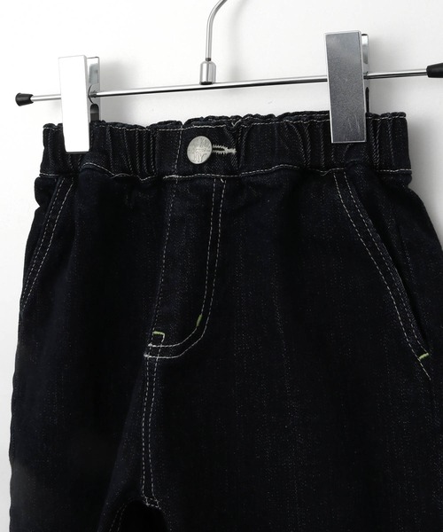 MAKE YOUR DAY(メイクユアデイ)の「テーパードデニムパンツ■80~140cm(デニムパンツ・キッズ・その他/ネイビー/ブルー・110/90/80/120/100/140/130)」の17枚目の写真