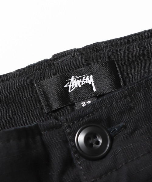 STUSSY（ステューシー）の「STUSSY/ステューシー RIPSTOP SURPLUS CARGO カーゴパンツ（カーゴパンツ・メンズ・ブラック・32inch）」の3枚目の写真