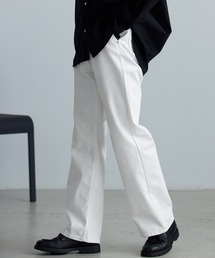 MONO-MART | ルーズフレアデニムパンツ/セミワイドデニムパンツ(デニムパンツ)