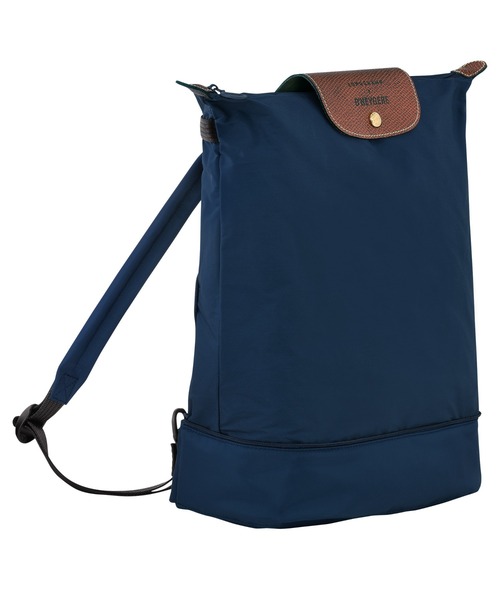 LONGCHAMP（ロンシャン）の「LONGCHAMP × D'HEYGERE メッセンジャーバッグ / バックパック（バックパック/リュック・レディース・ネイビー・FREE）」の2枚目の写真