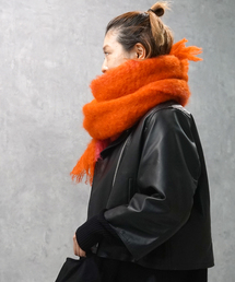 【LOVAT & GREEN】 MOHAIR SCARF