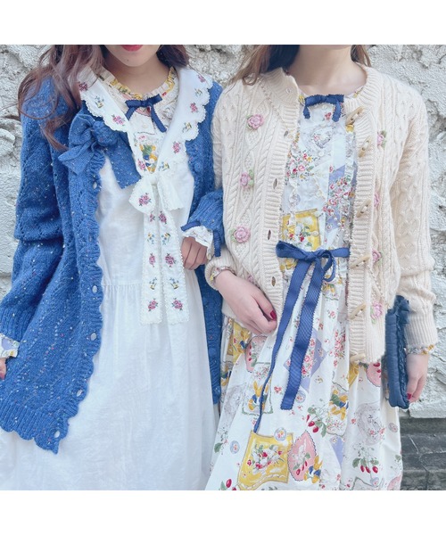 PINK HOUSE（ピンクハウス）の「小花刺繍使いタブリエ（その他