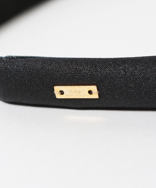 ucalypt（ユーカリプト）の「ucalypt/ユーカリプト×TAH/タア  NARROW HEADBAND カチューシャ コラボ（カチューシャ・レディース・ベージュ/ブラック・FREE）」の3枚目の写真