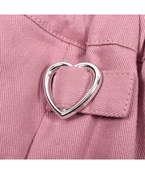 SLAP SLIP(スラップスリップ)の「SLAPSLIP/タブハート飾りツイルデニムスカパン(90~130cm)(その他パンツ・キッズ・ピンク/ブルー・100/130/110/90/120)」の6枚目の写真