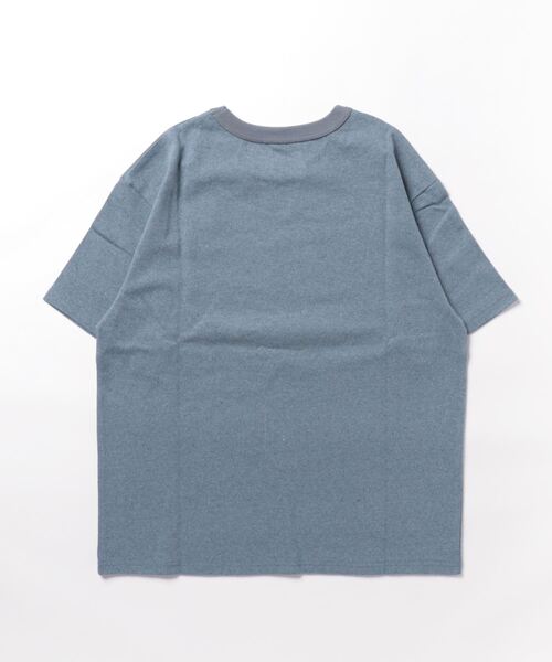 FRUIT OF THE LOOM（フルーツオブザルーム）の「recover ヘビーオンスT (C) / Tシャツ / 半袖 / 無地 / カジュアル / ベーシック / ユニセックス（Tシャツ/カットソー・メンズ・ブルー系その他/インディゴブルー・L/XL/M）」の3枚目の写真