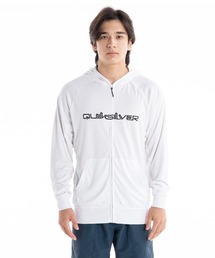 Quiksilver（クイックシルバー）の「FRONT OMNI ZIP HOODI/クイックシルバー長袖ジップアップラッシュガード(水着)（ラッシュガード・メンズ）」