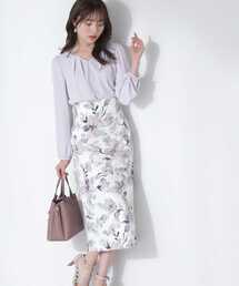 PROPORTION BODY DRESSING | フラワータイトスカート / 1213120312(スカート)