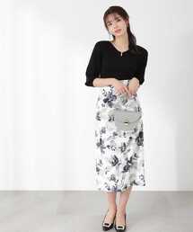 PROPORTION BODY DRESSING | フラワータイトスカート / 1213120312(スカート)