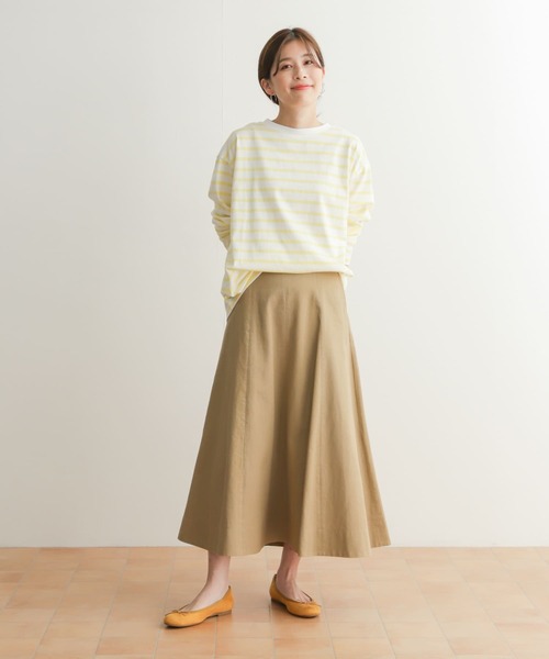 URBAN RESEARCH DOORS（アーバンリサーチドアーズ）の「ボーダーワイドプルオーバー（Tシャツ/カットソー・レディース・ピンク/ネイビー/イエロー/ブルー・MEDIUM）」の16枚目の写真