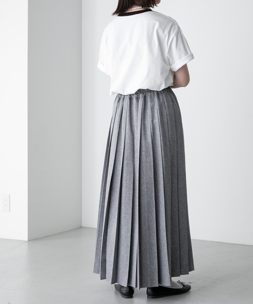 BONLECILL（ボンルシール）の「【JAMMINコラボ】BEARモチーフ リンガー配色プリント半袖Tシャツ（Tシャツ/カットソー・レディース・オフホワイト/ピンク/オートミール/ブルー/ブラック・FREE）」の12枚目の写真