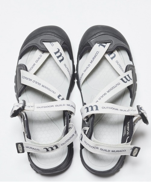 KEEN(キーン)の「【KEEN×MURACO コラボ】KEEN/キーン ZERRAPORT II ゼレポート ツー メンズ サンダル アウトドア 1027142(スニーカー・メンズ・ホワイト×ブラック・26.0cm/26.5cm/27.0cm/27.5cm/28.0cm)」の2枚目の写真