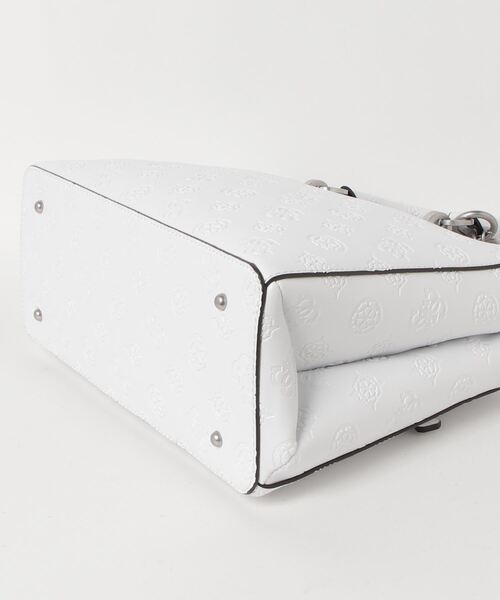 Guess（ゲス）の「GALERIA Status Satchel（ハンドバッグ・レディース・ホワイト・ONE SIZE）」の13枚目の写真