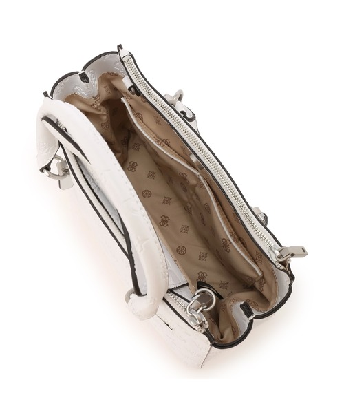 Guess（ゲス）の「GALERIA Status Satchel（ハンドバッグ・レディース・ホワイト・ONE SIZE）」の17枚目の写真