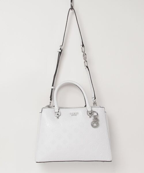 Guess（ゲス）の「GALERIA Status Satchel（ハンドバッグ・レディース・ホワイト・ONE SIZE）」の20枚目の写真