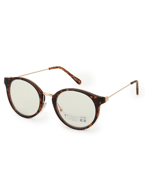 SHOO・LA・RUE（シューラルー）の「◆【ブルーライトカットアンチフォグ】グラス（サングラス・レディース・ブラウン系/クリア/グレー/ブラック・00）」の3枚目の写真