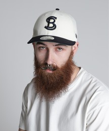 NEW ERA(j[G)Schott×NEWERA/Vbg×j[G/9FIFTY LP SNAP BACK CAP TYPE 'SB'/ [vt@C SBLbv(Lbv)