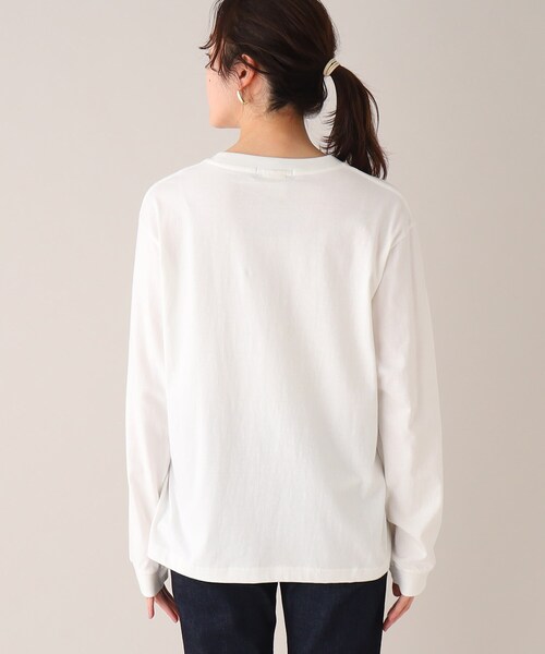 UNTITLED(アンタイトル)の「【WORLD for the World】グリーンフォトプリントカットソー(Tシャツ/カットソー・レディース・ブラック/アイボリー・00/02/04)」の21枚目の写真