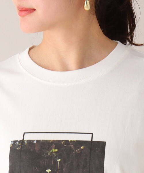 UNTITLED(アンタイトル)の「【WORLD for the World】グリーンフォトプリントカットソー(Tシャツ/カットソー・レディース・ブラック/アイボリー・00/02/04)」の20枚目の写真