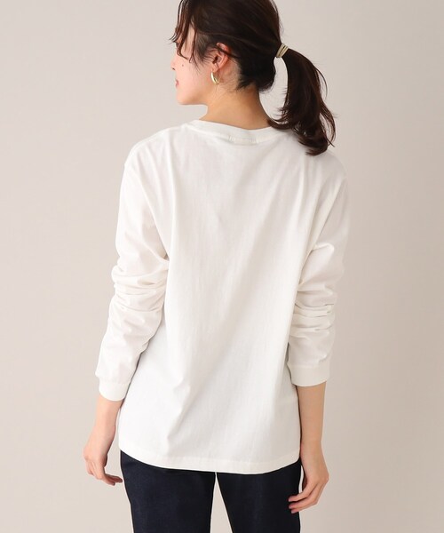 UNTITLED(アンタイトル)の「【WORLD for the World】グリーンフォトプリントカットソー(Tシャツ/カットソー・レディース・ブラック/アイボリー・00/02/04)」の15枚目の写真