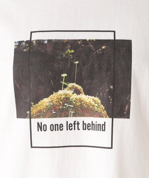 UNTITLED(アンタイトル)の「【WORLD for the World】グリーンフォトプリントカットソー(Tシャツ/カットソー・レディース・ブラック/アイボリー・00/02/04)」の12枚目の写真