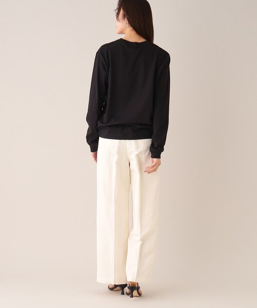 UNTITLED(アンタイトル)の「【WORLD for the World】グリーンフォトプリントカットソー(Tシャツ/カットソー・レディース・ブラック/アイボリー・00/02/04)」の5枚目の写真