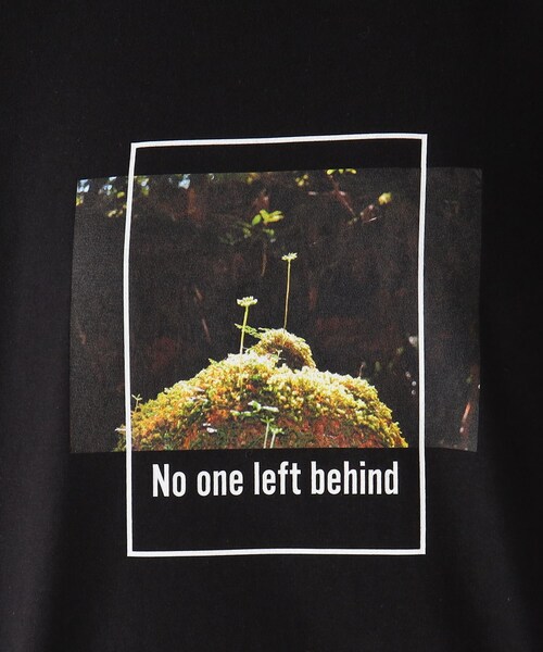UNTITLED(アンタイトル)の「【WORLD for the World】グリーンフォトプリントカットソー(Tシャツ/カットソー・レディース・ブラック/アイボリー・00/02/04)」の4枚目の写真