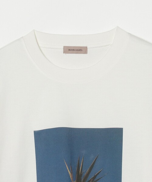 BEAMS LIGHTS(ビームスライツ)の「BEAMS LIGHTS / LUXUAL フォト Tシャツ23(Tシャツ/カットソー・メンズ・ホワイト系その他2/ホワイト・SMALL/MEDIUM/LARGE)」の4枚目の写真