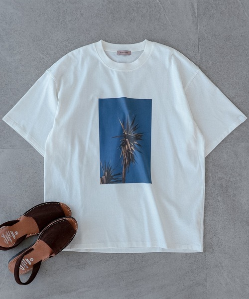 BEAMS LIGHTS(ビームスライツ)の「BEAMS LIGHTS / LUXUAL フォト Tシャツ23(Tシャツ/カットソー・メンズ・ホワイト系その他2/ホワイト・SMALL/MEDIUM/LARGE)」の15枚目の写真