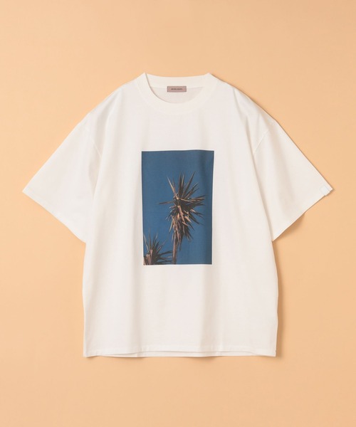 BEAMS LIGHTS(ビームスライツ)の「BEAMS LIGHTS / LUXUAL フォト Tシャツ23(Tシャツ/カットソー・メンズ・ホワイト系その他2/ホワイト・SMALL/MEDIUM/LARGE)」の18枚目の写真