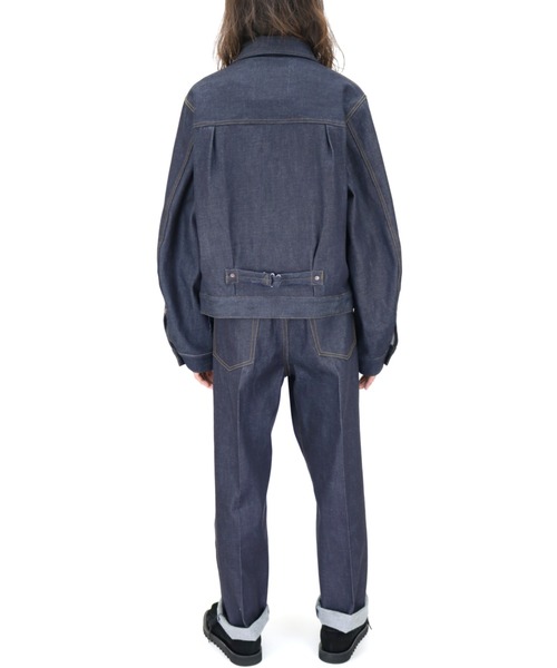 elephant TRIBAL fabrics（エレファントトライバルファブリックス）の「elephant TRIBAL fabrics QUILTING LAYER XX（デニムジャケット・メンズ・インディゴブルー・MEDIUM/SMALL）」の6枚目の写真