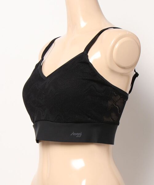 Sloggi(スロギー)の「スロギー ゴー オールラウンド レース カップ付きハーフトップ ラージ【LL-3Lサイズ】sloggi Go Allround Lace Top Large JX(ブラジャー・レディース・オレンジ/ブルー/ホワイト/ブラック/エメラルド/ネイビー/ライトパープル・XL)」の19枚目の写真