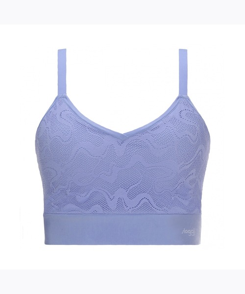 Sloggi(スロギー)の「スロギー ゴー オールラウンド レース カップ付きハーフトップ ラージ【LL-3Lサイズ】sloggi Go Allround Lace Top Large JX(ブラジャー・レディース・オレンジ/ブルー/ホワイト/ブラック/エメラルド/ネイビー/ライトパープル・XL)」の5枚目の写真
