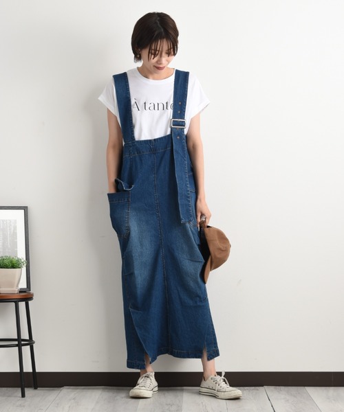 anana（アナナ）の「【anana】フレンチスリーブロゴＴシャツ（Tシャツ/カットソー・レディース・オフホワイト/チャコールグレー・FREE）」の17枚目の写真